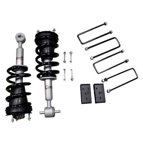 3 Inch Front Lift Struts and 2 Inch Rear Blocks w/ U-Bolts 2019-Present Silverado/Sierra 1500 Freedom Off-Road