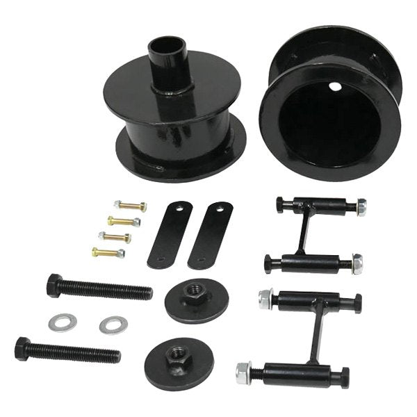 3 Inch Rear Coil Spring Spacers with Shock Extenders and Brake Line Brackets 07-18 Wrangler JK Freedom Off-Road