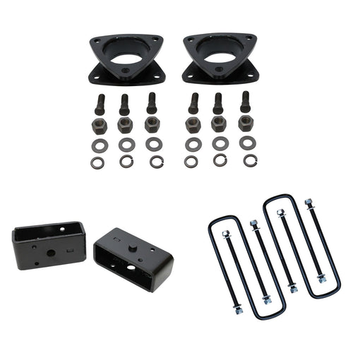 3 Inch Front Steel Strut Spacers 2 Inch Rear Lift Blocks w/U Bolts 05-23 Tacoma Freedom Off-Road
