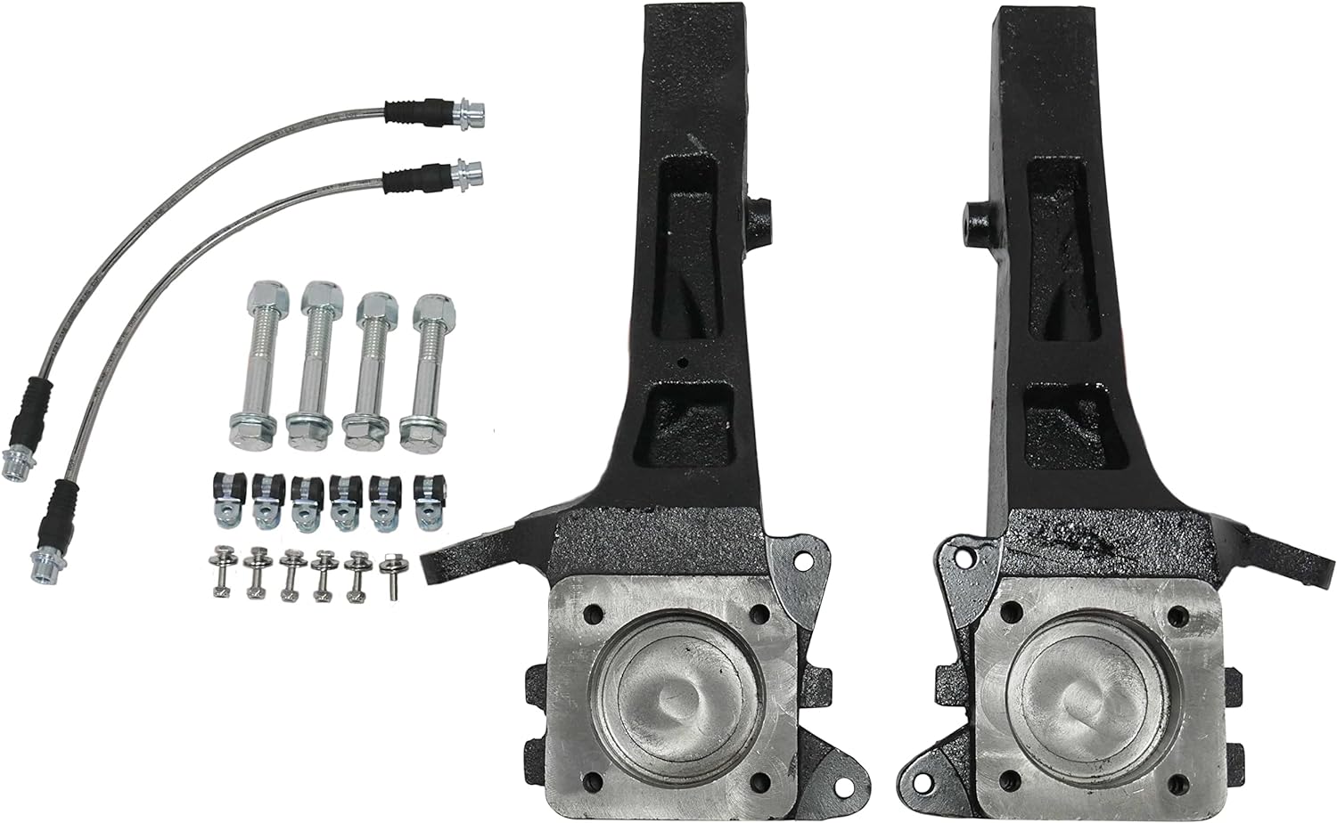 4 Inch Front Lift Spindles w/Extended Brake Lines 05-23 Tacoma RWD Freedom Off-Road