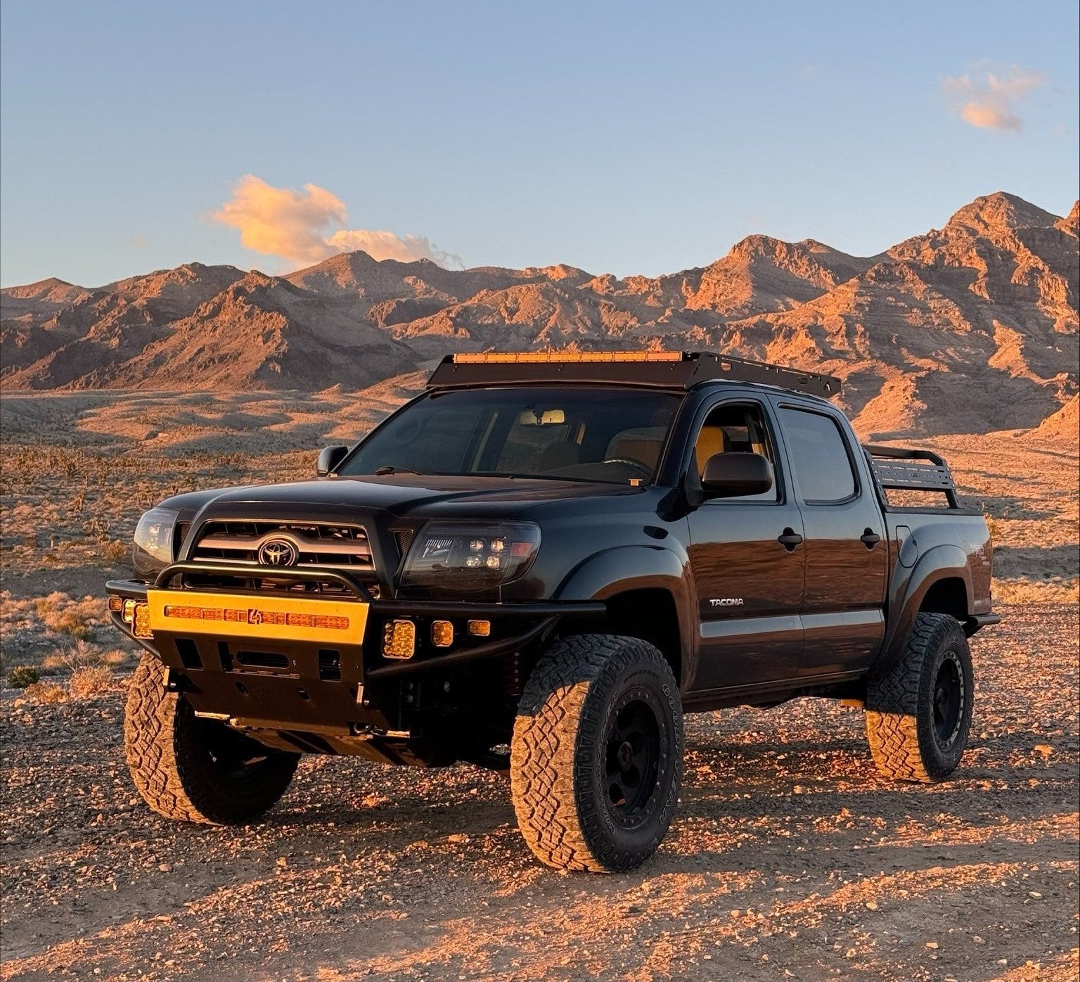 2.5-5 Inch Adjustable Coilovers 3 Inch Rear Blocks w/U Bolts and Shocks 05-23 Tacoma Freedom Off-Road