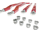 High Clearance Heavy Duty Radius Rod Set (4) - Red 17-24 Polaris RZR Freedom Off-Road