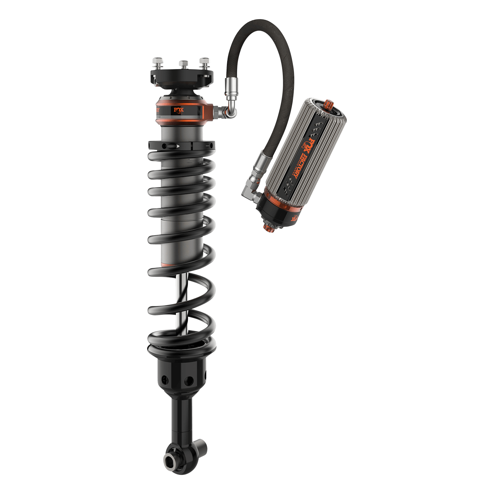 2021-2023 Ford Bronco No Raptor Rear Coilover Factory Race 3.0 Remote Reservoir 2/4 Door Base 3-3.5 Inch Lift 2/4 Door Sasquatch 2-2.5 Inch Lift Dual Speed Compression Adjuster Fox Offroad Shocks