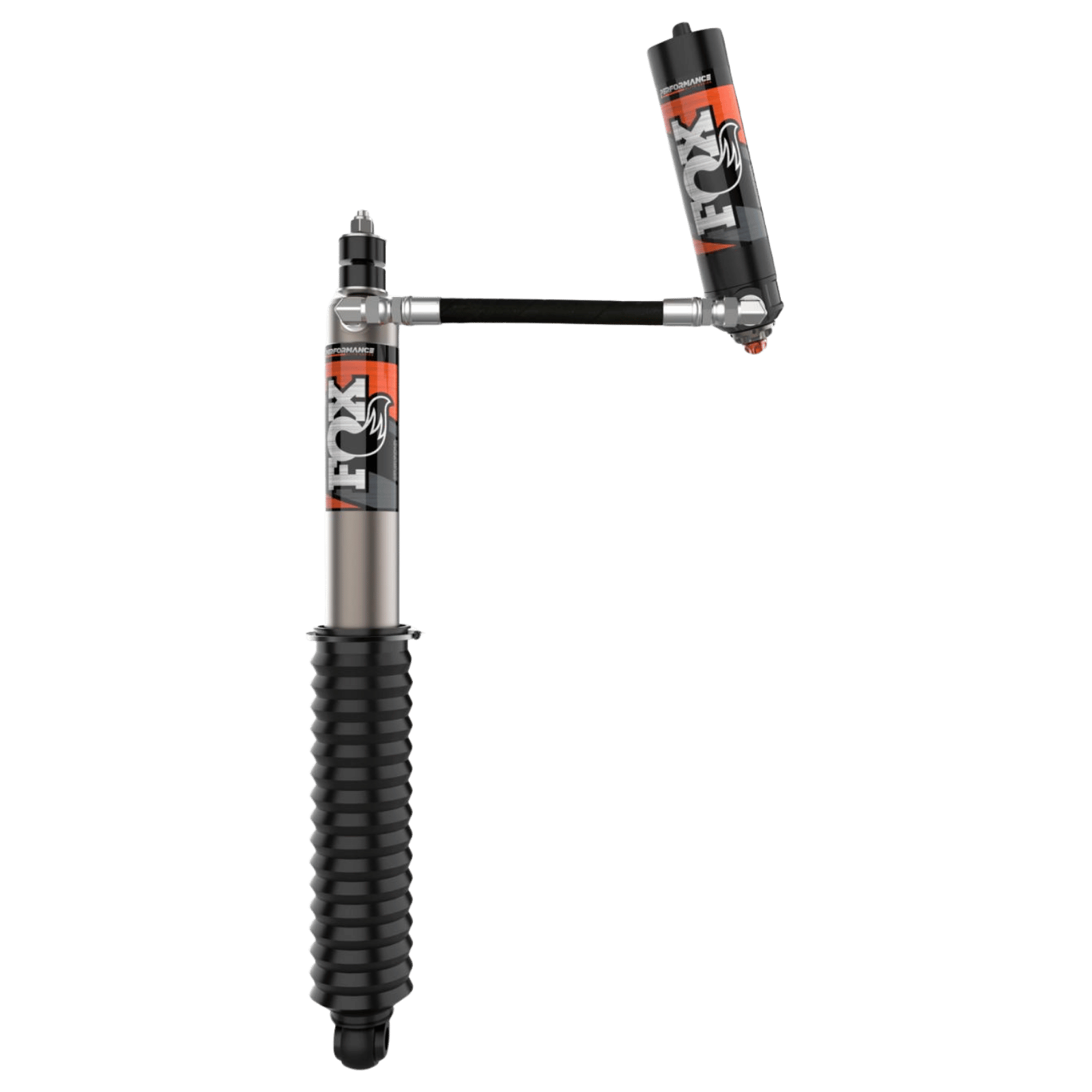 22-Up Toyota Tundra Rear Performance Elite 2.5 Remote Reservoir Dual Speed Compression Adjuster 0-1.5 Inch Lift Fox Offroad Shocks