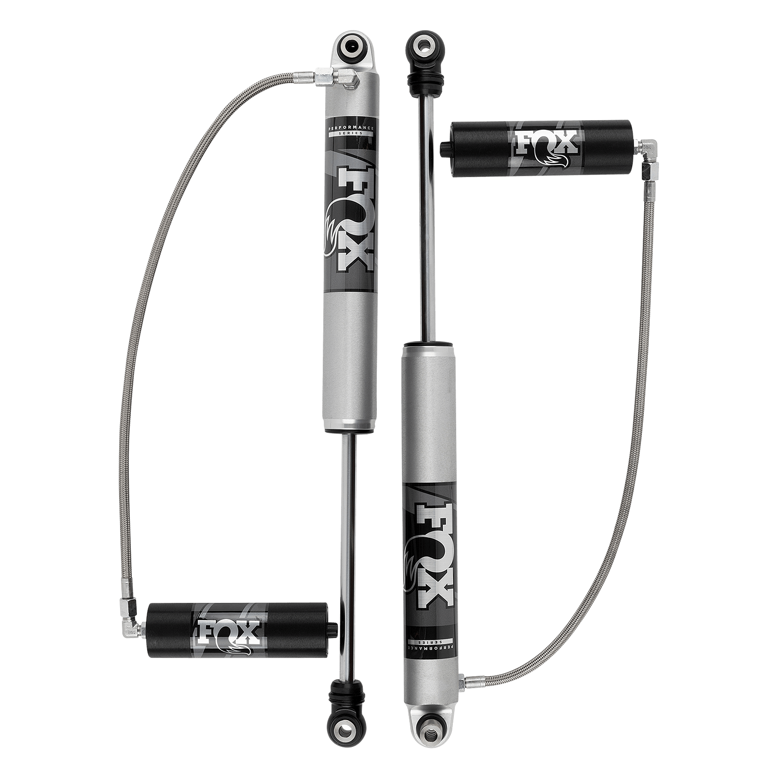 20-Up Jeep JT Gladiator No Mojave Front Performance Series 2.0 Remote Reservoir 3.5-4 Inch Lift Fox Offroad Shocks