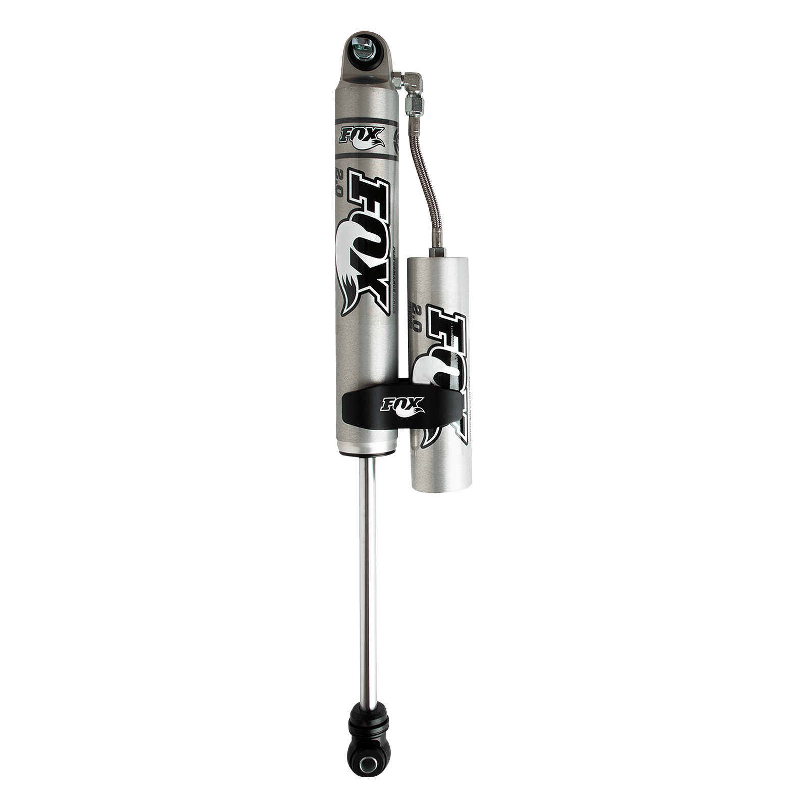 07-18 Jeep Wrangler JK Rear Performance Series 2.0 Remote Reservoir 9.6 Inch 1.5-3.5 Inch Lift Fox Offroad Shocks