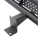 Frame Mounted Steel Rock Sliders Textured Black 2020-2025 Jeep Gladiator Go Rhino