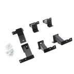 Dominator Extreme Frame Slider Mounting Brackets Only Textured Black 2016-2023 Toyota Tacoma Go Rhino