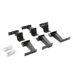 Dominator Xtreme D6 SideSteps 73 Inch With Frame Mounted Bracket Kit Textured Black 2021-2025 Ford Bronco Go Rhino