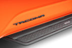 Dominator Xtreme D6 Side Steps with Frame Mounting Bracket Kit Double Cab Only Textured Black 2024-2026 Toyota Tacoma Go Rhino