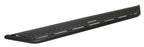 Dominator Xtreme D6 SideSteps Cab Length Body Mount Rock Slider with a wide step With Frame Mounted Bracket Kit Textured Black 2018-2026 Jeep Wrangler Go Rhino