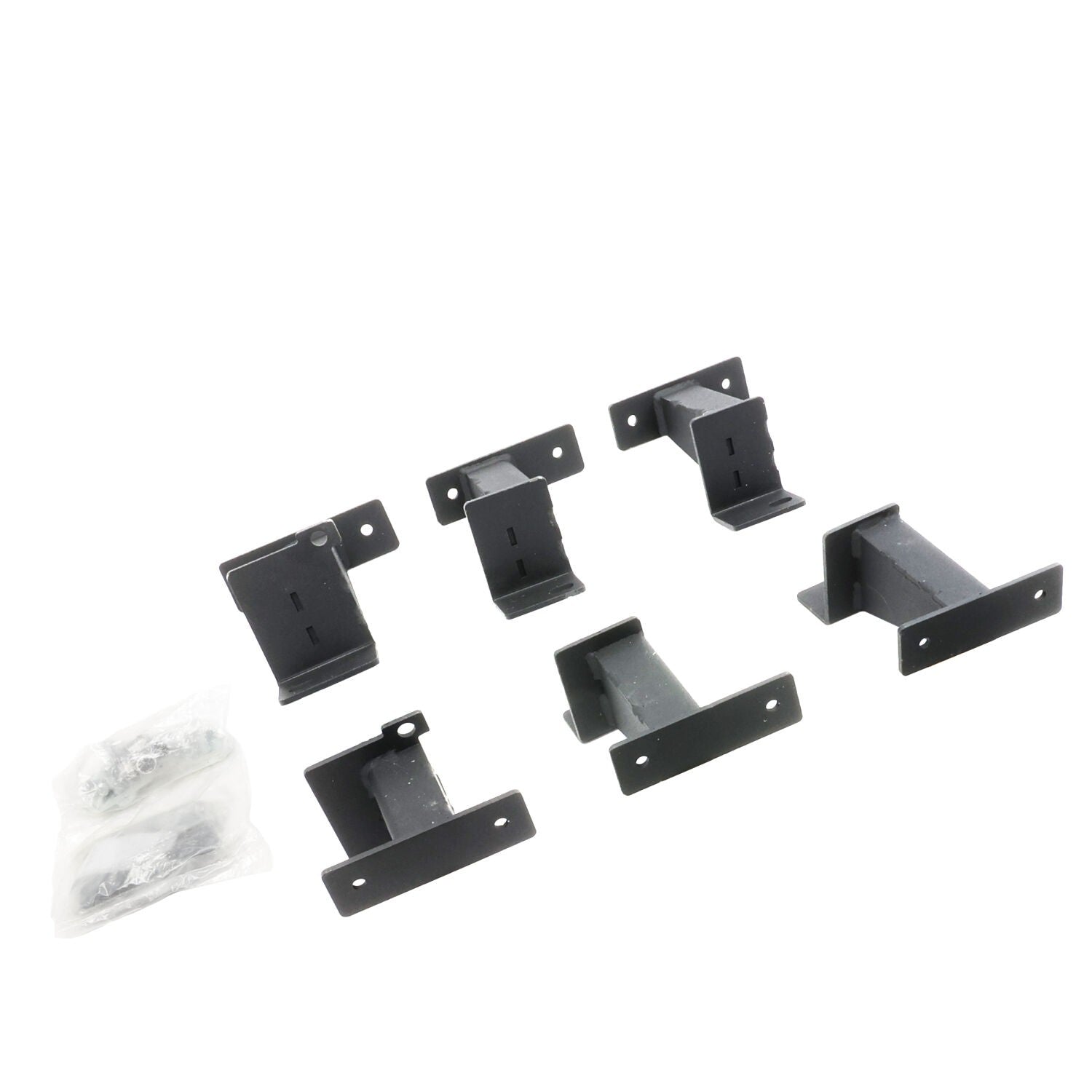 Dominator Xtreme D6 SideSteps Cab Length Body Mount Slider Design on the bottom surface With Frame Mounted Bracket Kit Textured Black 2018-2026 Jeep Wrangler Go Rhino