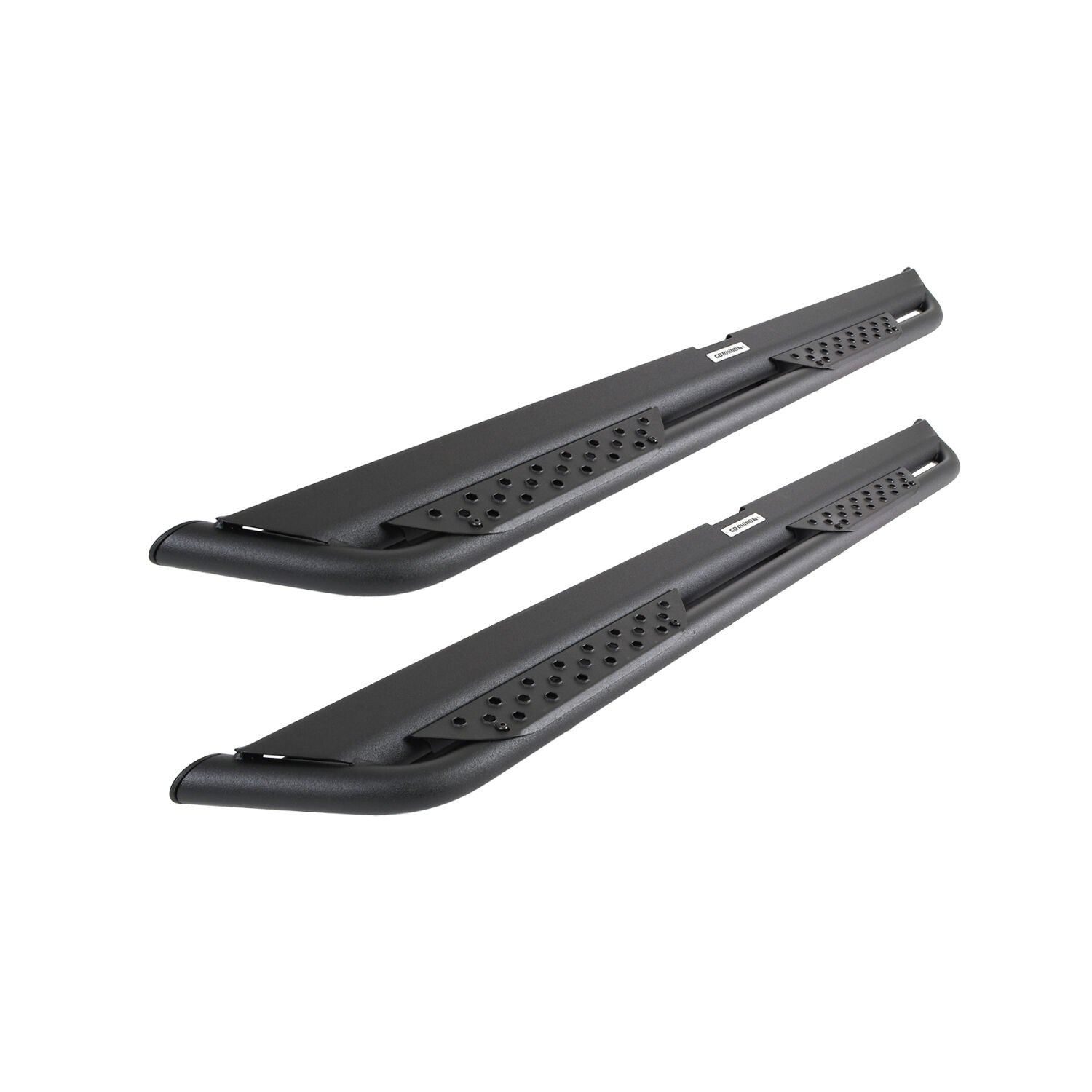 Dominator Xtreme DT SideSteps With Frame Mounted Bracket Kit Textured Black 2014-2024 Toyota 4Runner Go Rhino