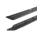 Dominator Xtreme DT SideSteps With Frame Mounted Bracket Kit Textured Black 2005-2023 Toyota Tacoma Go Rhino