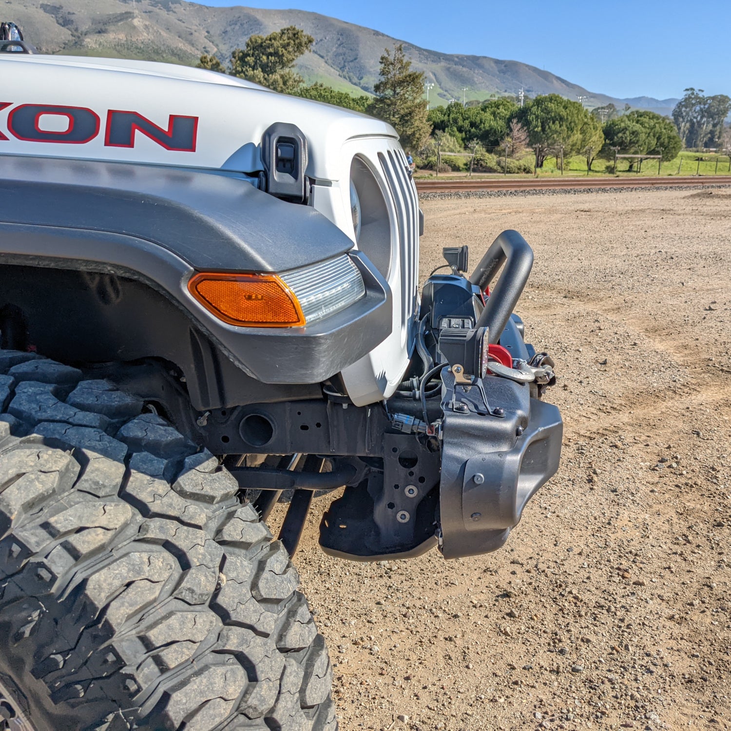 Jeep JL/JT Front Steel Bumper Mid Hoop Grimm Offroad