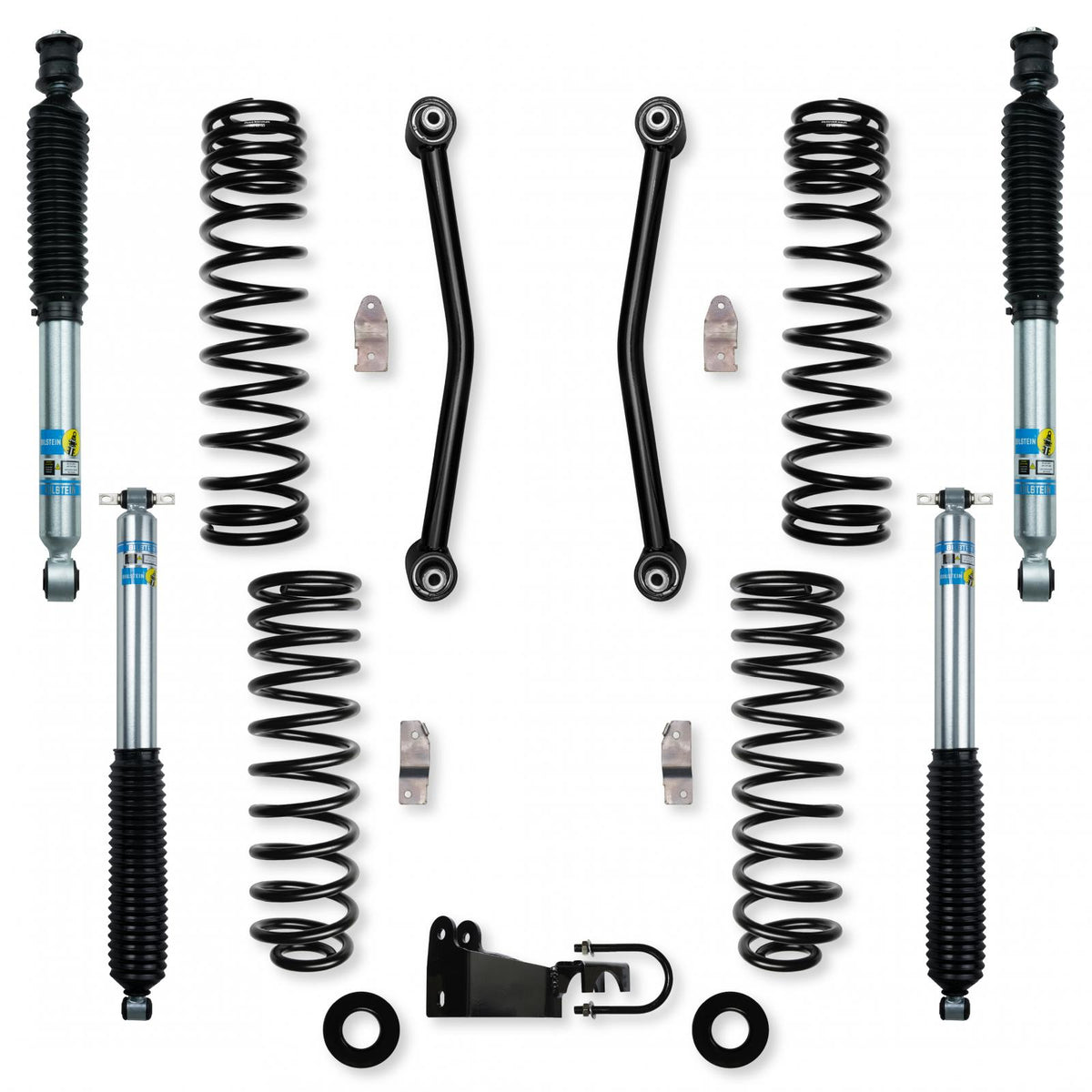 2.5 Inch Starter System Suspension System for Jeep Wrangler JK With Bilstein 5100 Shocks Rock Krawler