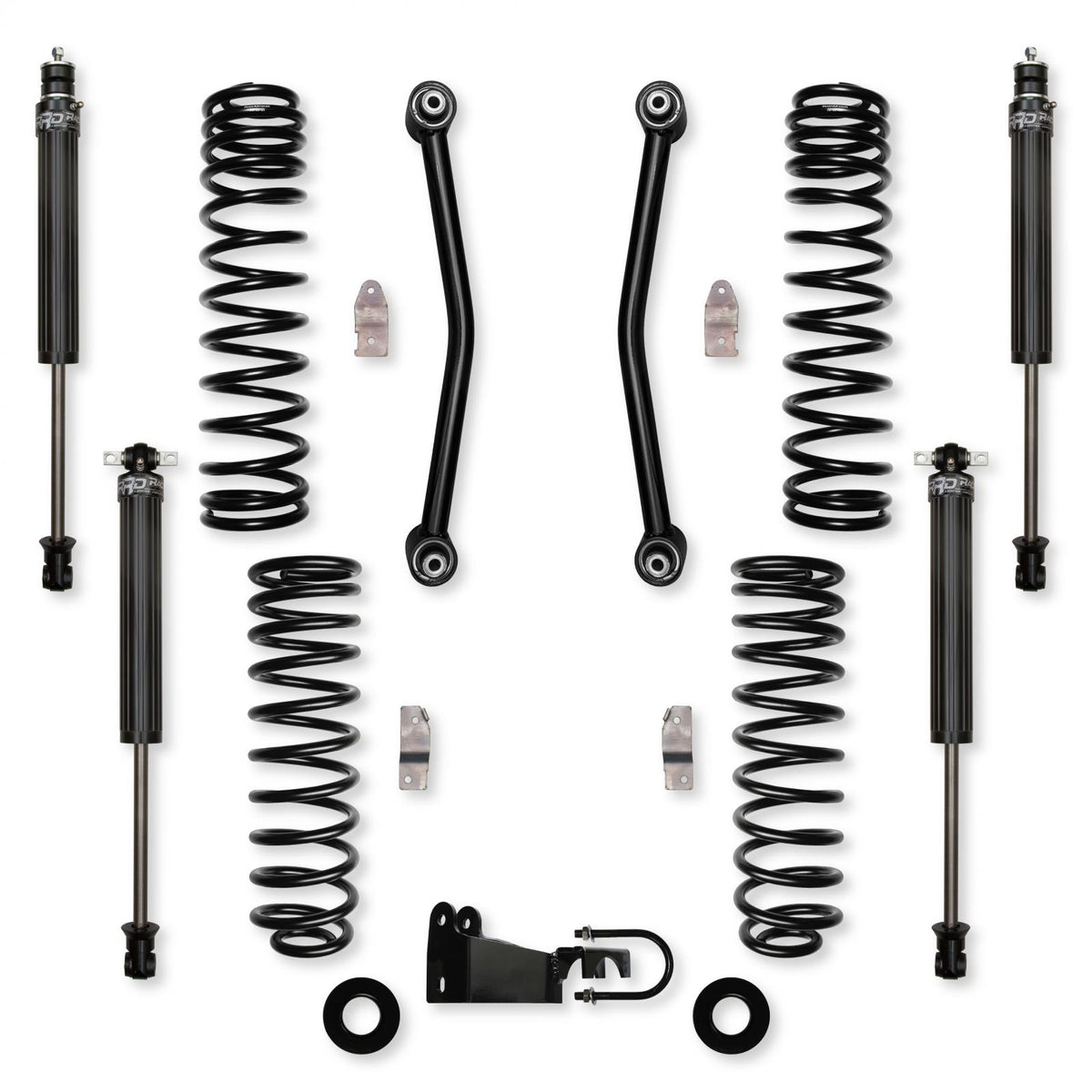 2.5 Inch Starter System Suspension System for Jeep Wrangler JK With IFP Shocks Rock Krawler