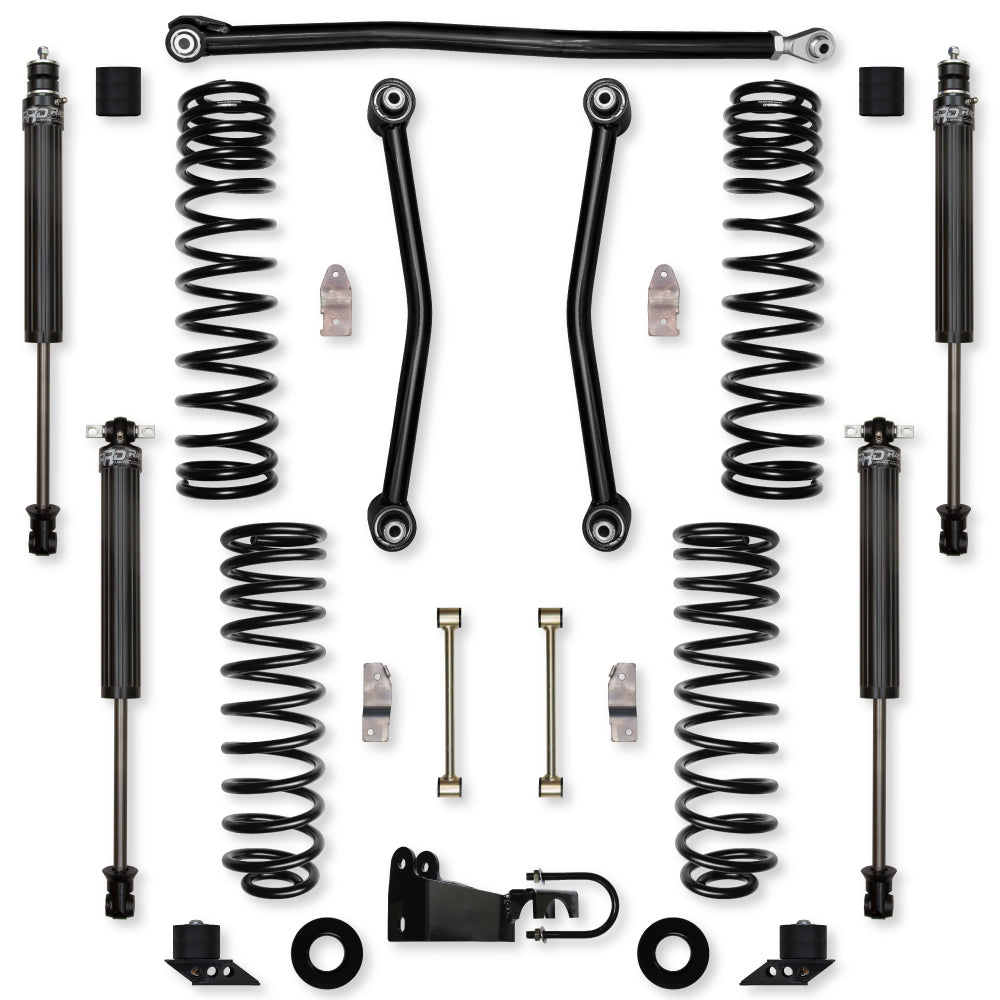 3.5 Inch Adventure System Suspension System for Jeep Wrangler JK With IFP Shocks Rock Krawler