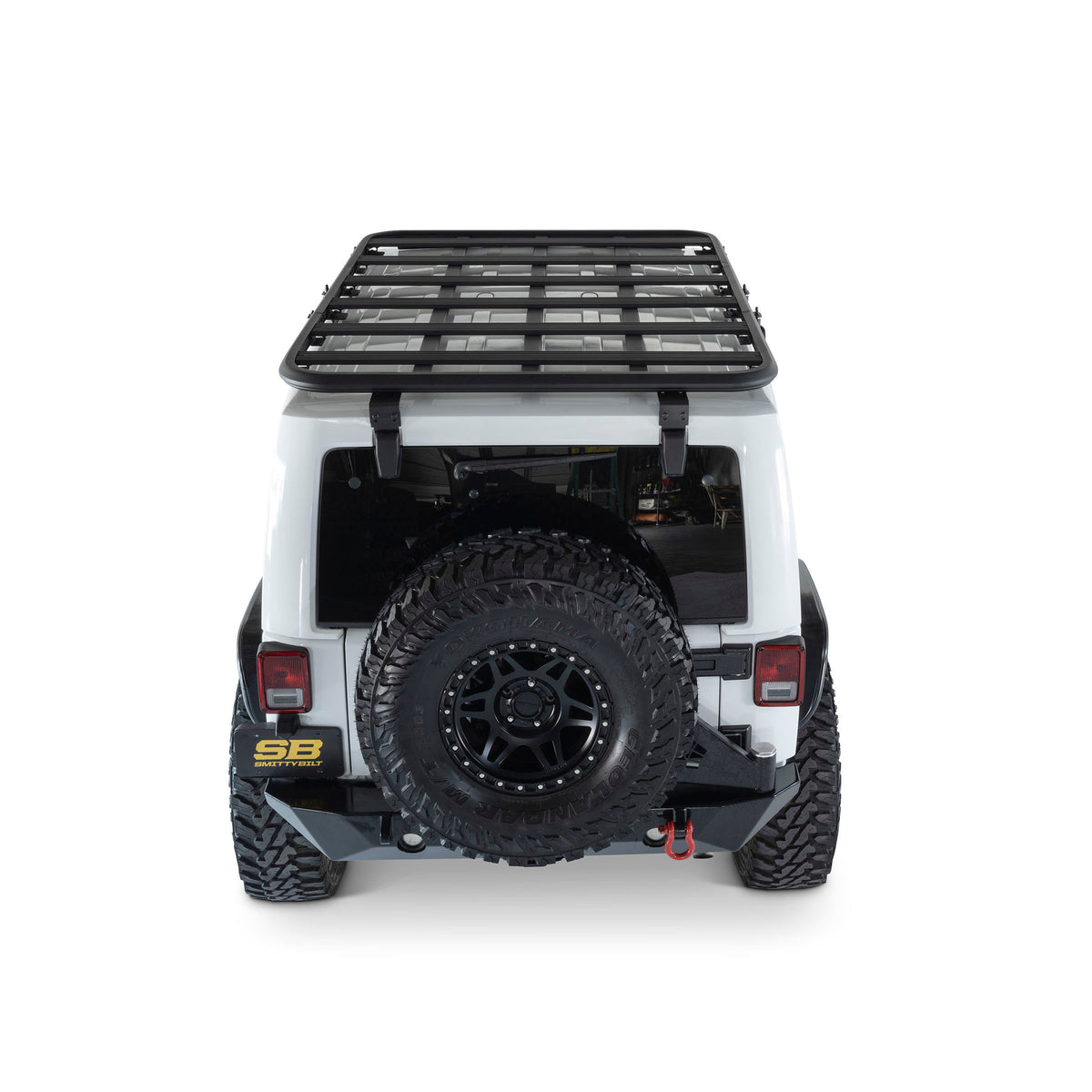 Defender Platform Rack Kit 2007-2018 Jeep Wrangler 4 Door Smittybilt