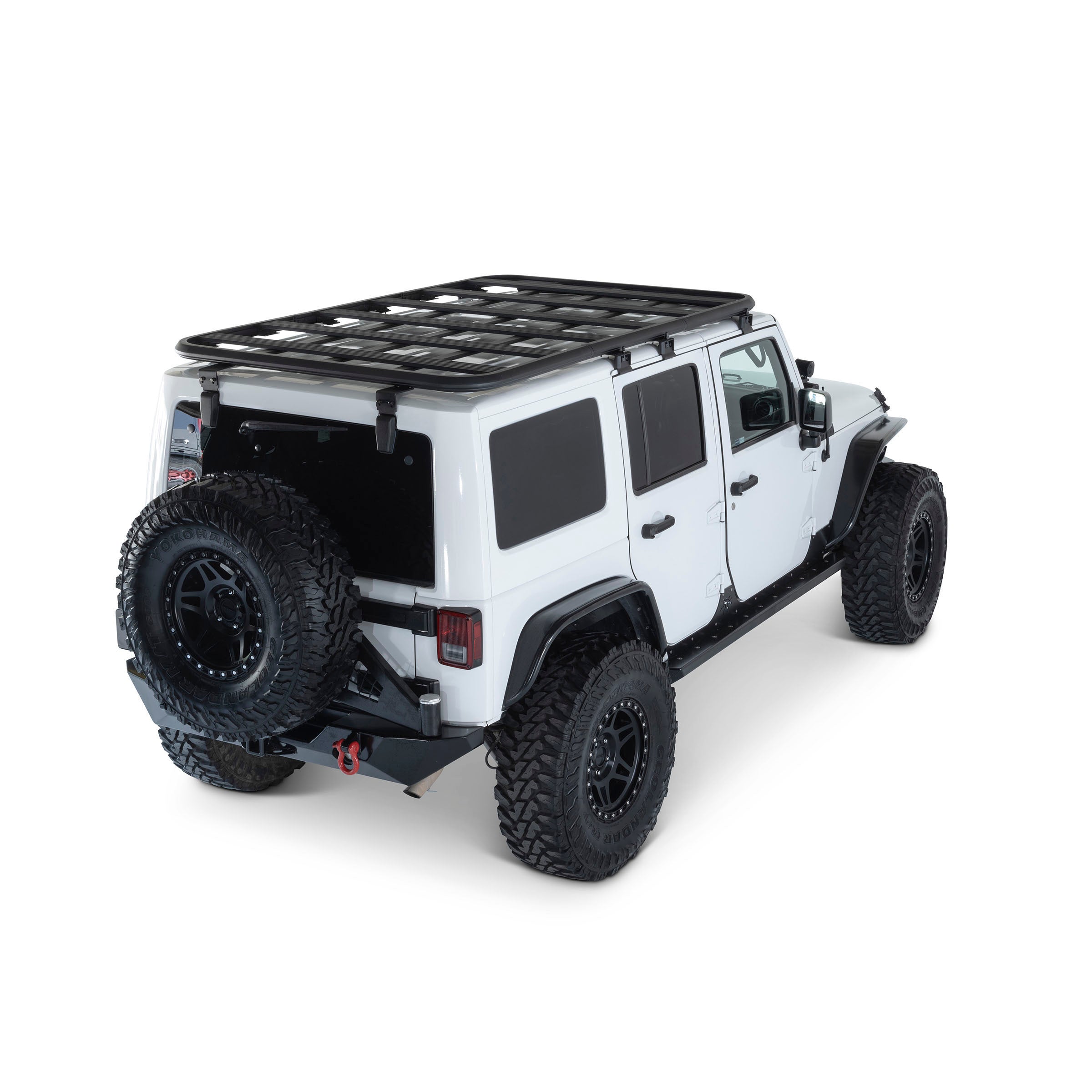 Defender Platform Rack Kit 2007-2018 Jeep Wrangler 4 Door Smittybilt