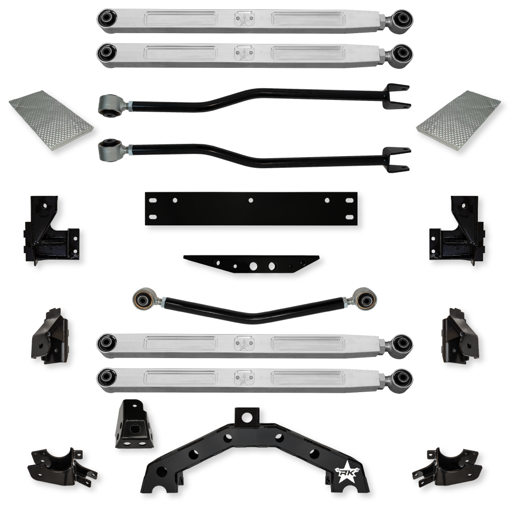 Adventure-X Pro Elite Long-Arm Upgrade For Jeep Wrangler JK/JKU Rock Krawler