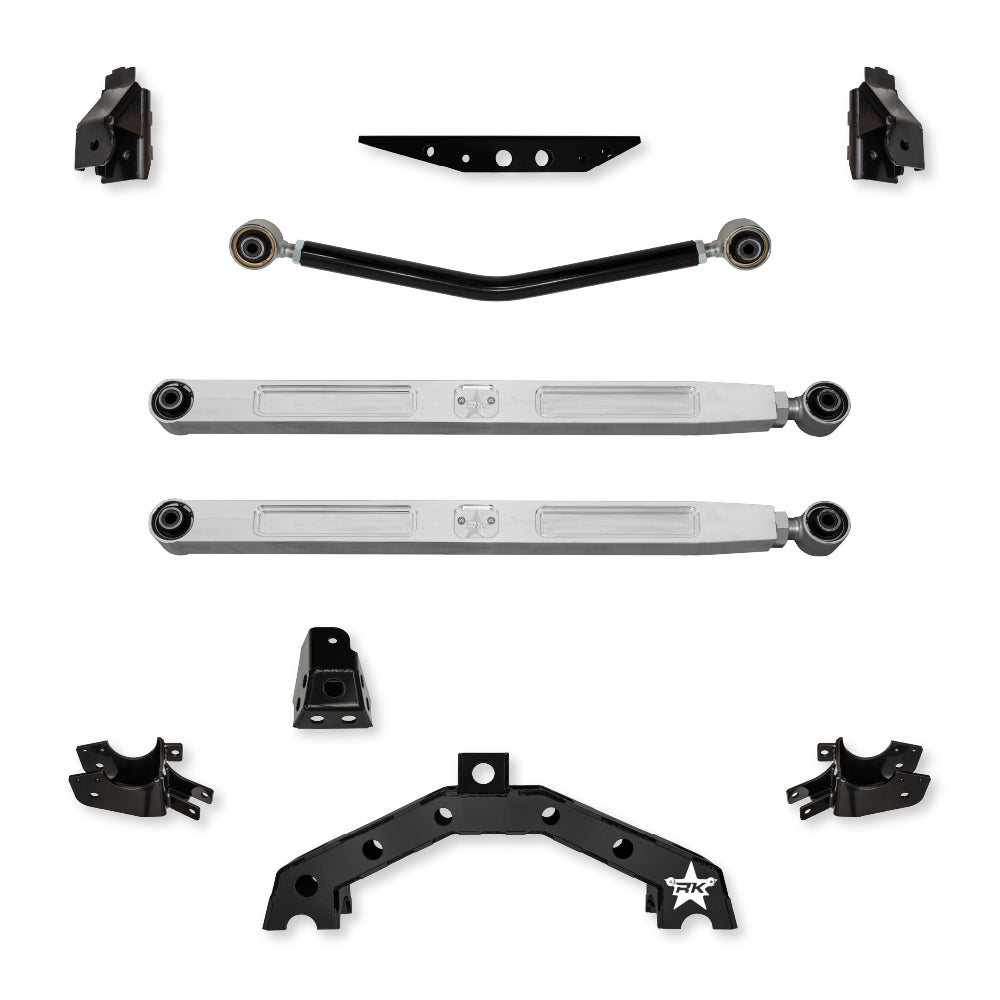 Adventure-X Pro Elite Rear Long-Arm 3 Link Upgrade For Jeep Wrangler JK/JKU Rock Krawler