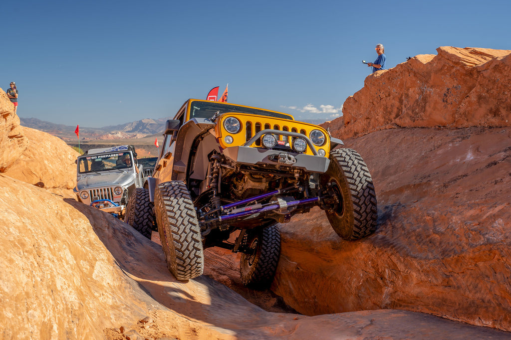4.5 Inch Rockzilla Suspension System w/ Fast CD Adjuster Coilovers For Jeep Wrangler JKU Rock Krawler