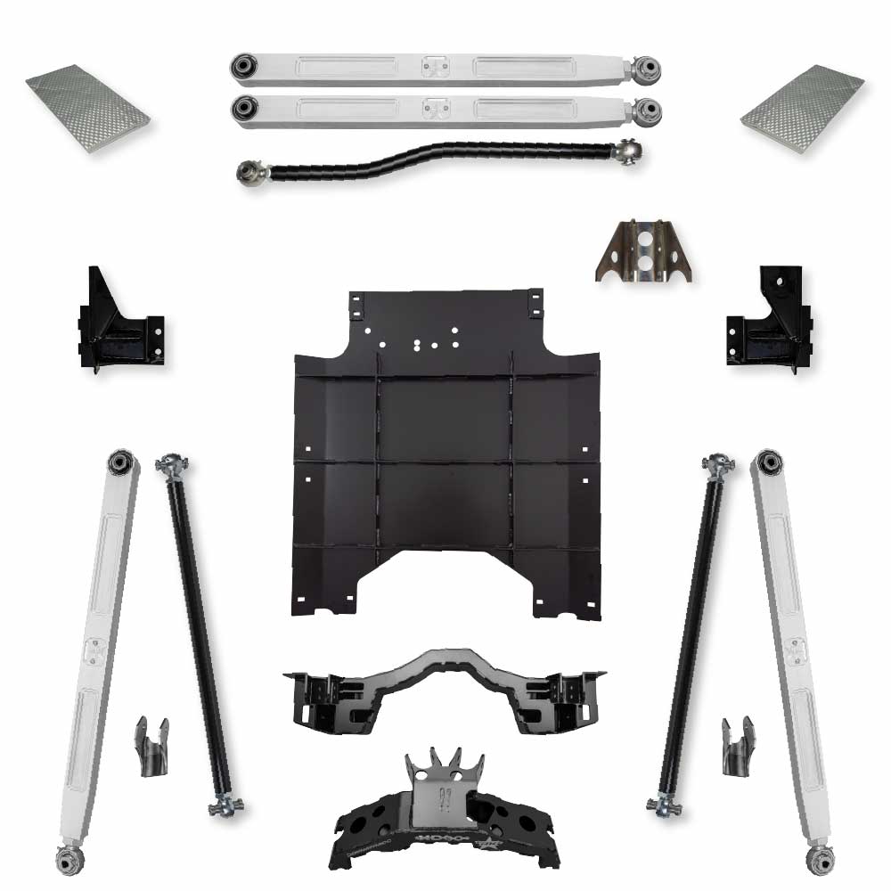 Rockzilla Long-Arm Upgrade For 07-18 Wrangler JKU 4 Door Rock Krawler