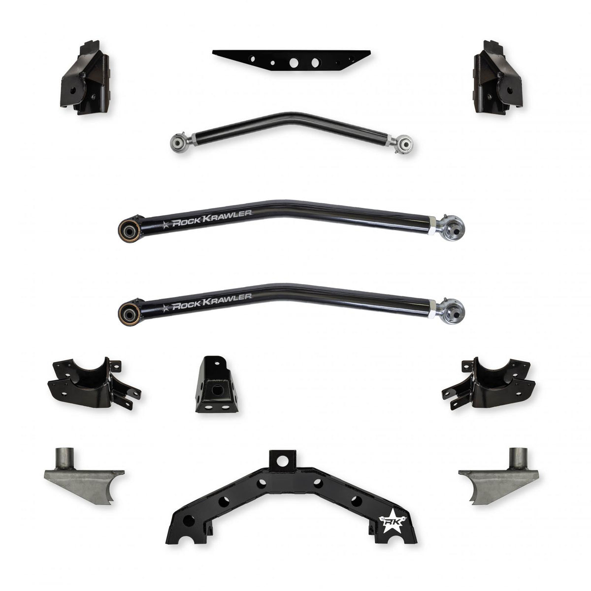 X-Factor X2 Rear Long-Arm w/ 6 Inch Rear Stretch Upgrade For Jeep Wrangler JK/JKU Rock Krawler