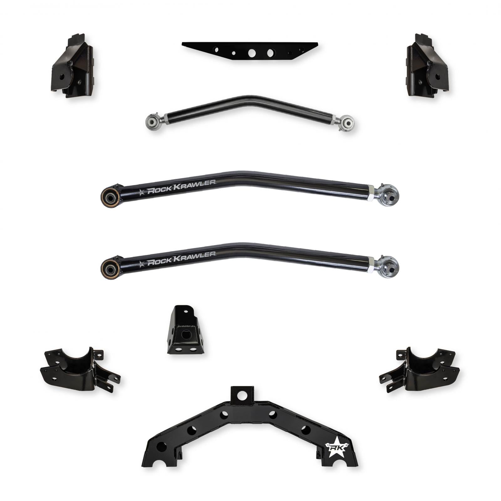 X-Factor X2 Rear Long-Arm 3 Link Upgrade For Jeep Wrangler JK/JKU Rock Krawler