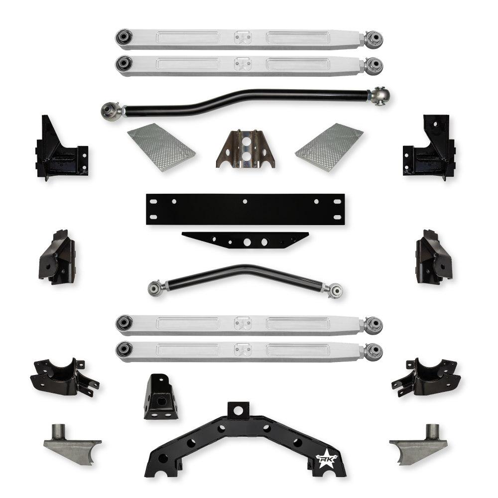X Factor X2 Pro Elite w/ 6 Inch Stretch Long-Arm Upgrade For Jeep Wrangler JK Rock Krawler