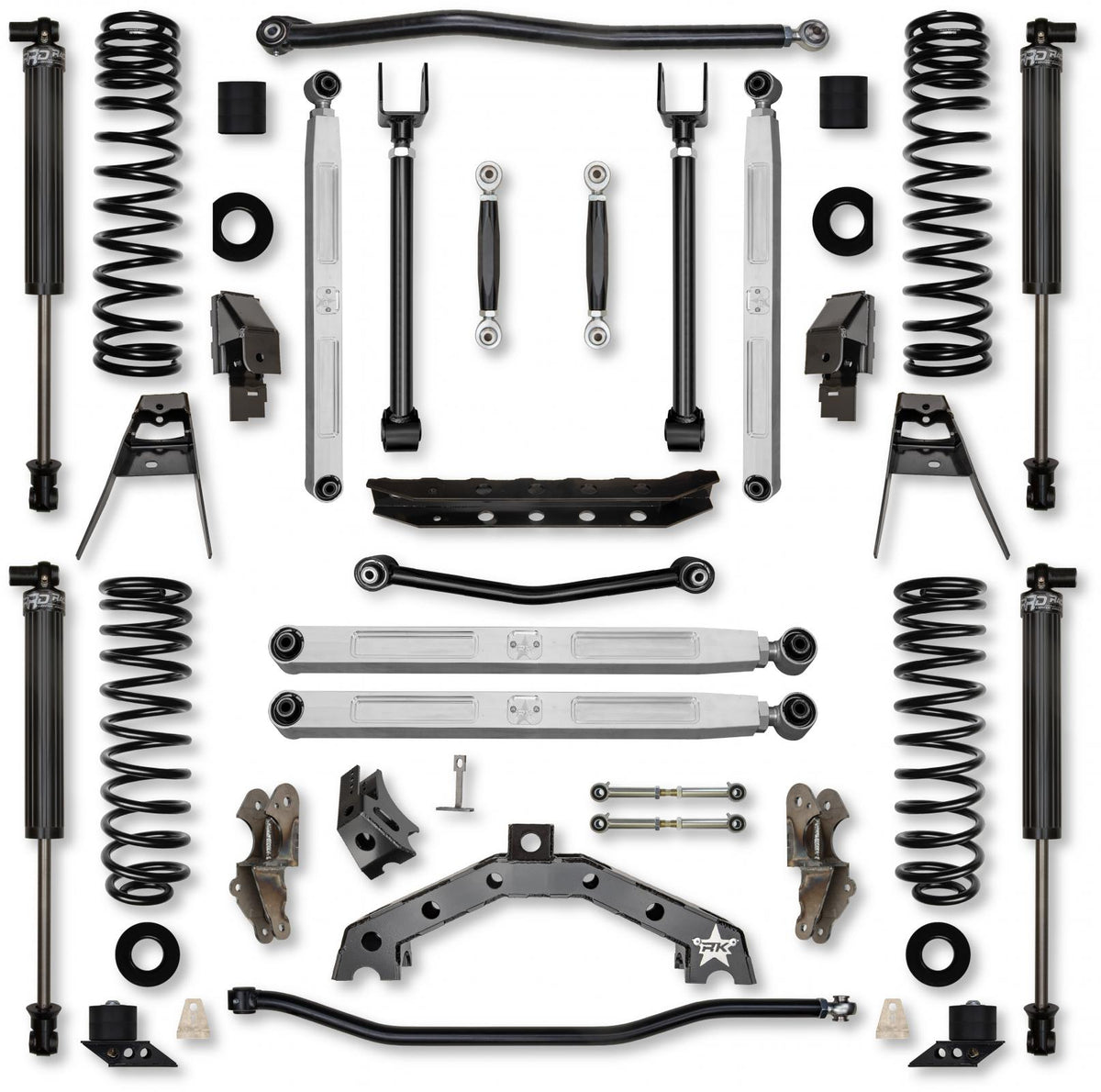 3.5 Inch T-REX Pro Elite No Limits Suspension System for Jeep Wrangler JL Gas Models With IFP Shocks Rock Krawler