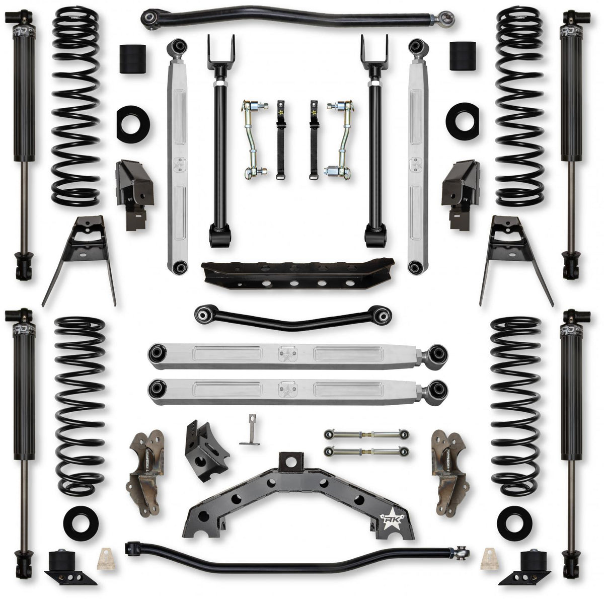 3.5 Inch T-REX Pro Elite Suspension System for Jeep Wrangler JL Gas Models With IFP Shocks Rock Krawler