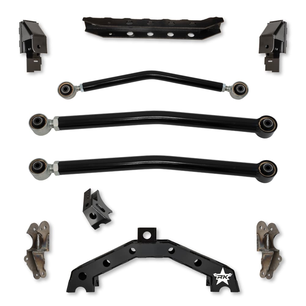 Adventure-X Rear Long-Arm Upgrade For Jeep Wrangler JL/JLU Diesel Rock Krawler