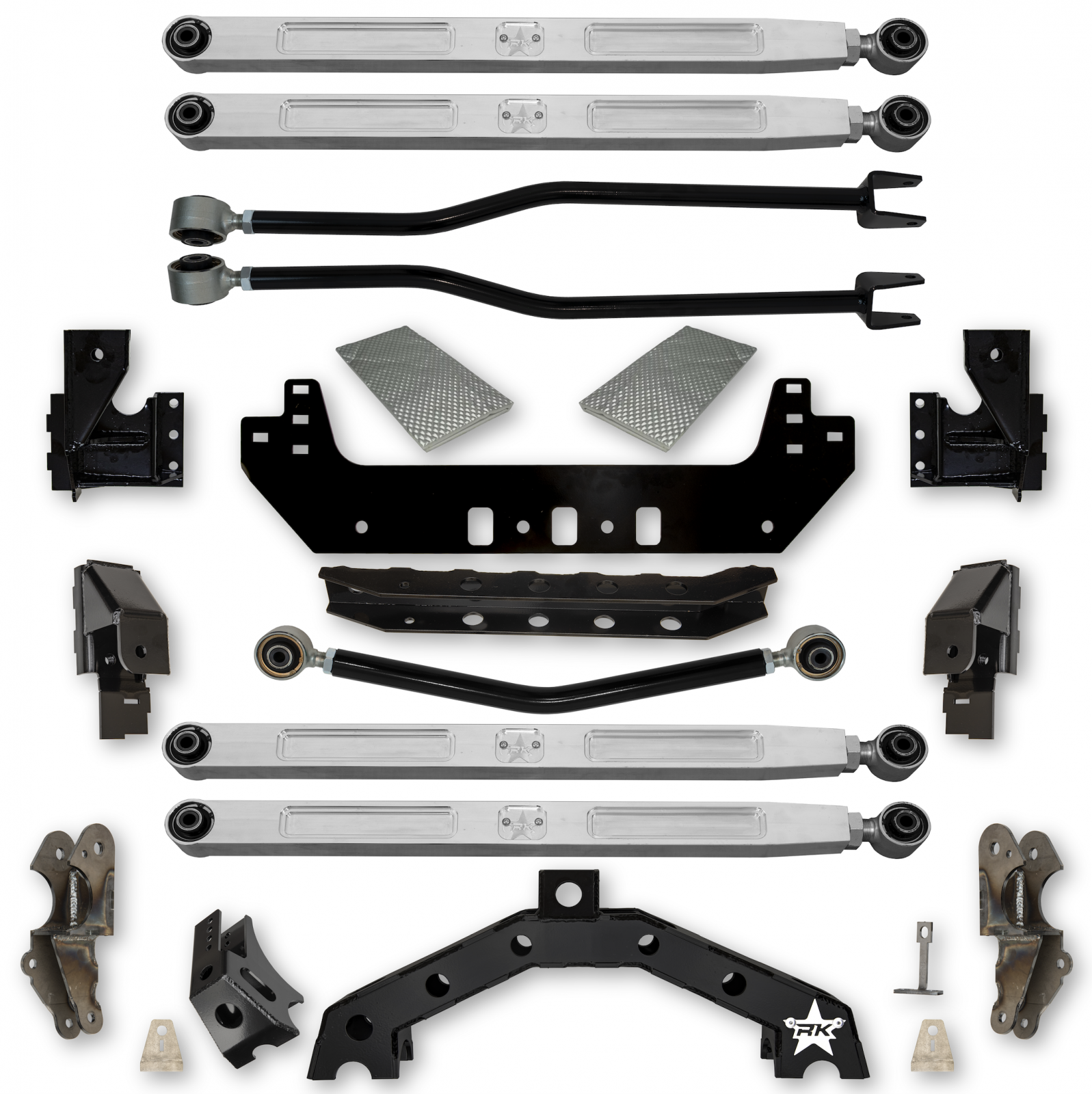 Adventure-X Pro Long-Arm Upgrade For Jeep Wrangler JL/JLU Gas Rock Krawler