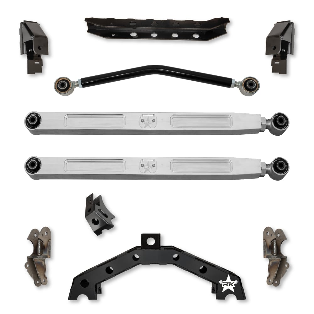 Adventure-X Pro Elite Rear Long-Arm Upgrade For Jeep Wrangler JL/JLU Diesel Rock Krawler