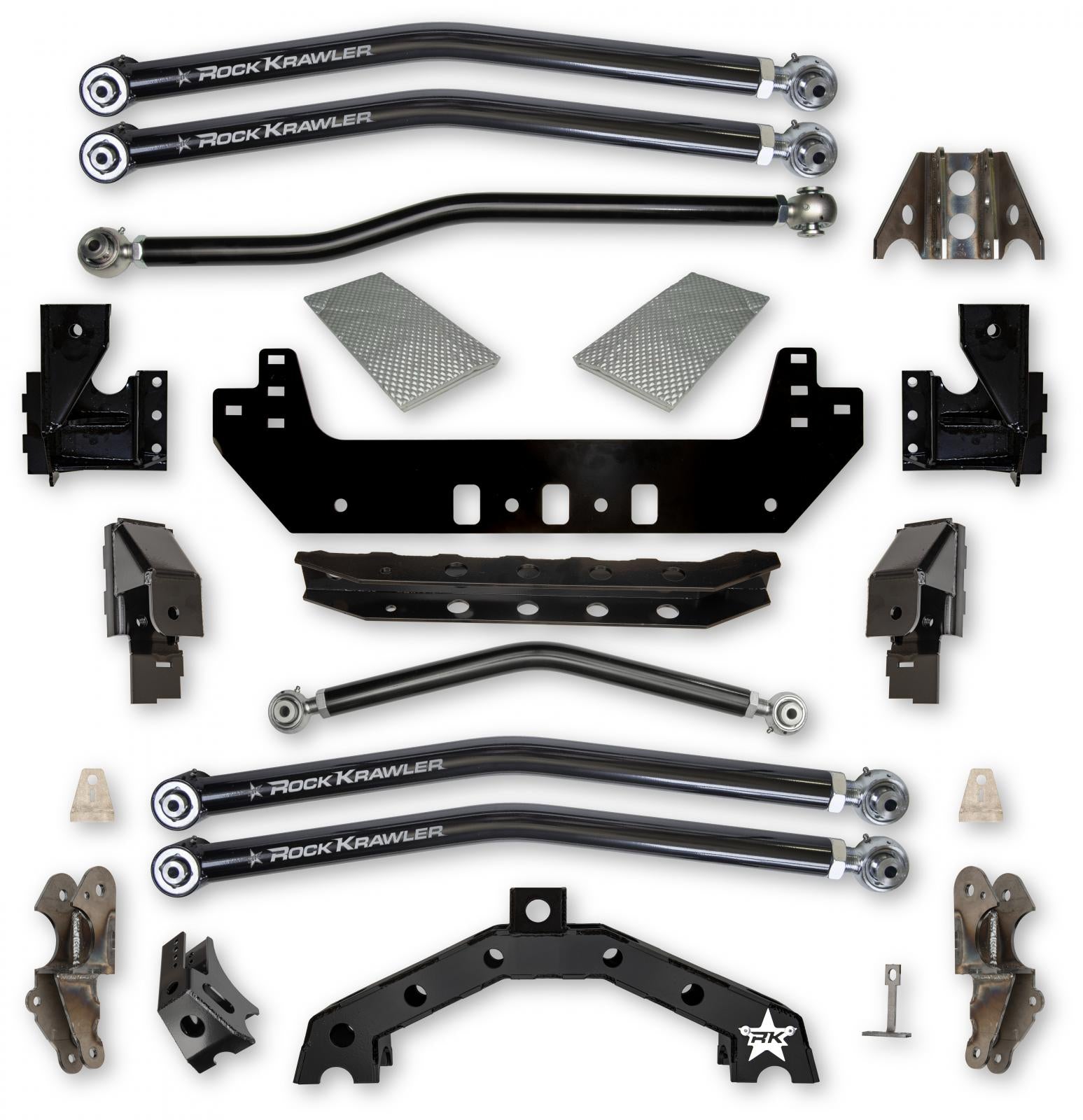 X-Factor X2 Long-Arm Upgrade For Jeep Wrangler JL/JLU Gas Rock Krawler
