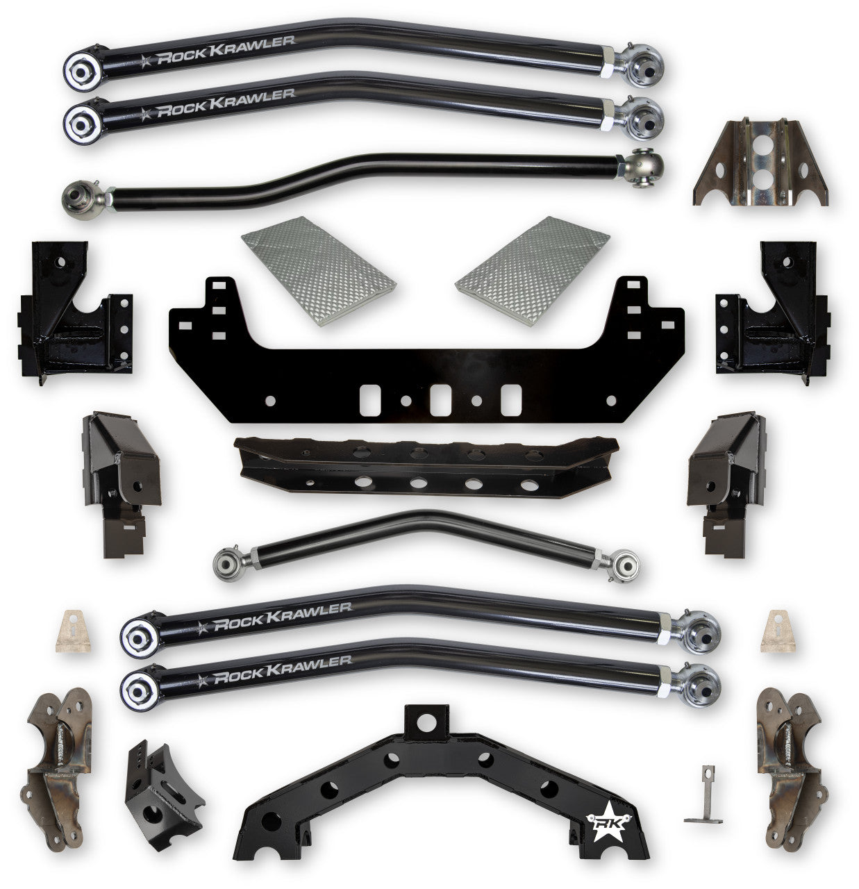 X-Factor X2 Long-Arm Upgrade For Jeep Wrangler JL/JLU Diesel Rock Krawler