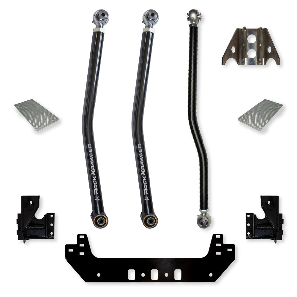 X-Factor X2 Front Long-Arm Upgrade For Jeep Wrangler JL/JLU Gas, Diesel, 392 Rock Krawler