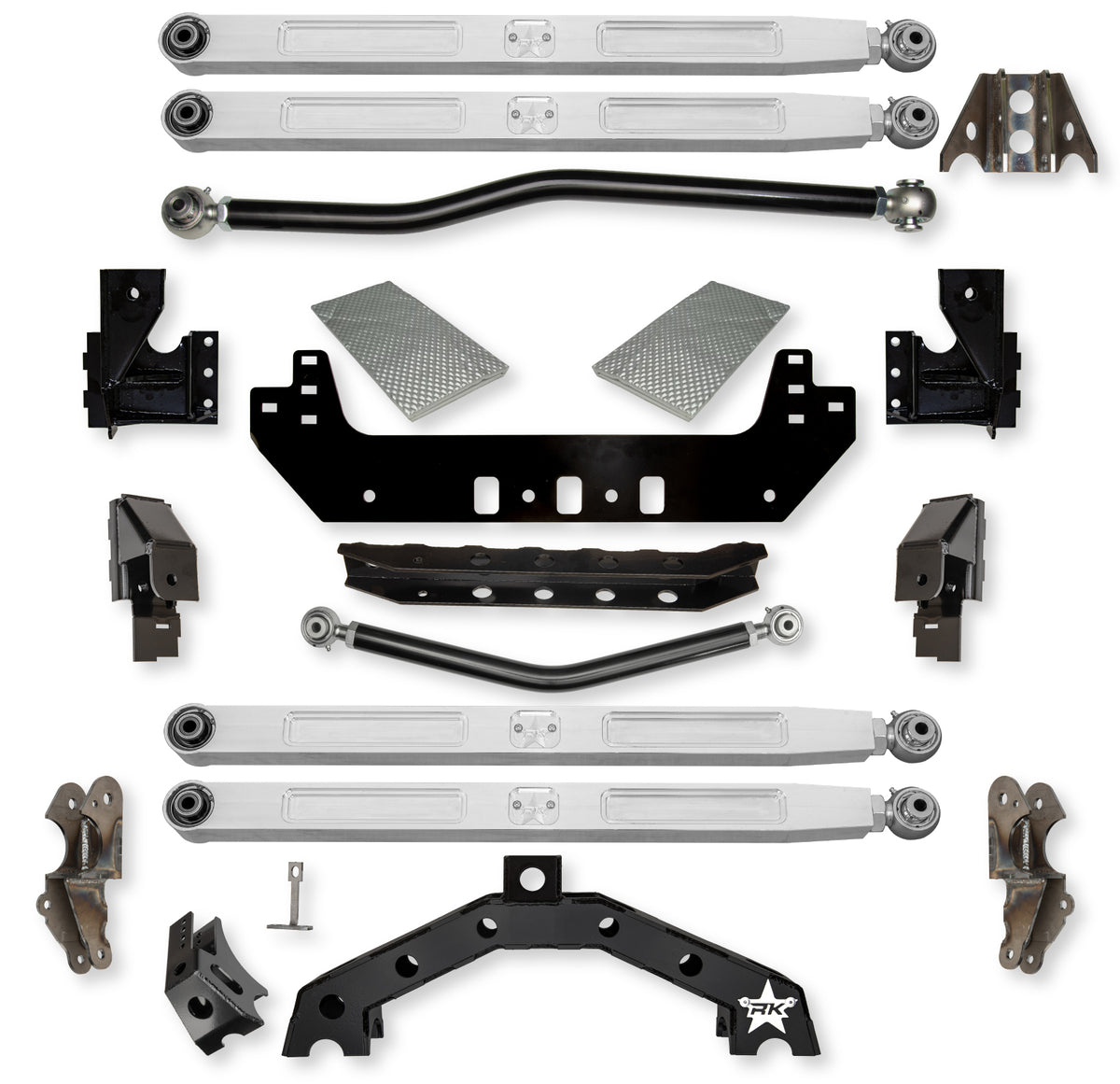 X-Factor X2 Pro Long Arm Uprgrade For Jeep Wrangler JL/JLU Gas Rock Krawler