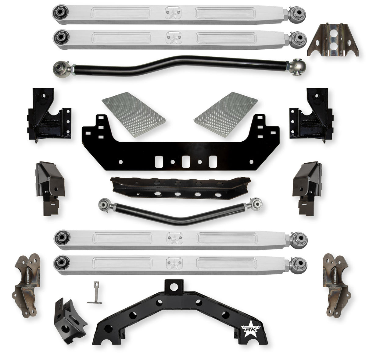 X-Factor X2 Pro Elite Long-Arm Upgrade For Jeep Wrangler JL/JLU Diesel Rock Krawler