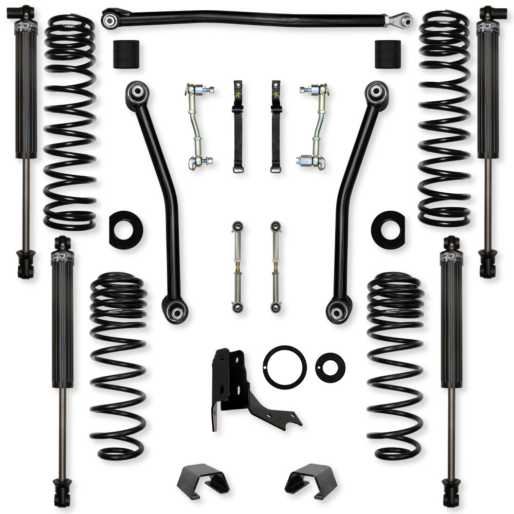 2.0 Inch Adventure Mid-Arm Suspension System for Jeep Gladiator JT Gas Models With IFP Shocks Rock Krawler