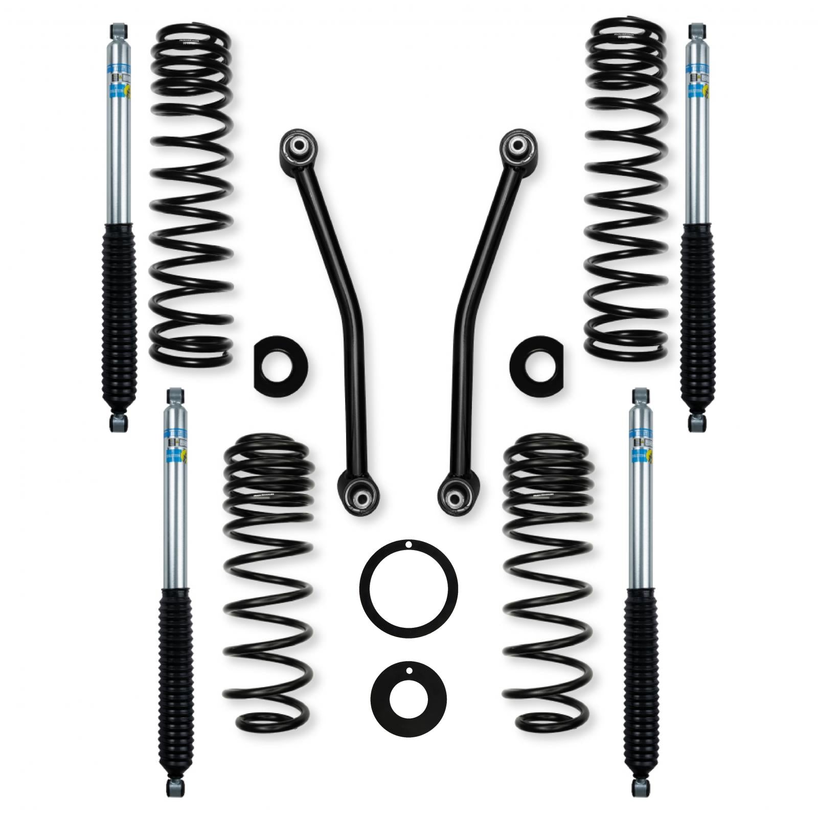 2.0 Inch Starter Suspension System for Jeep Gladiator JT Diesel Models With Bilstein 5100 Shocks Rock Krawler
