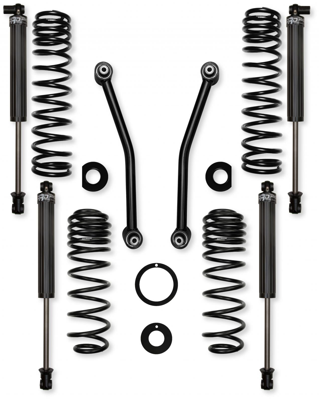 2.0 Inch Starter Suspension System for Jeep Gladiator JT Diesel Models With RRD Shocks Rock Krawler