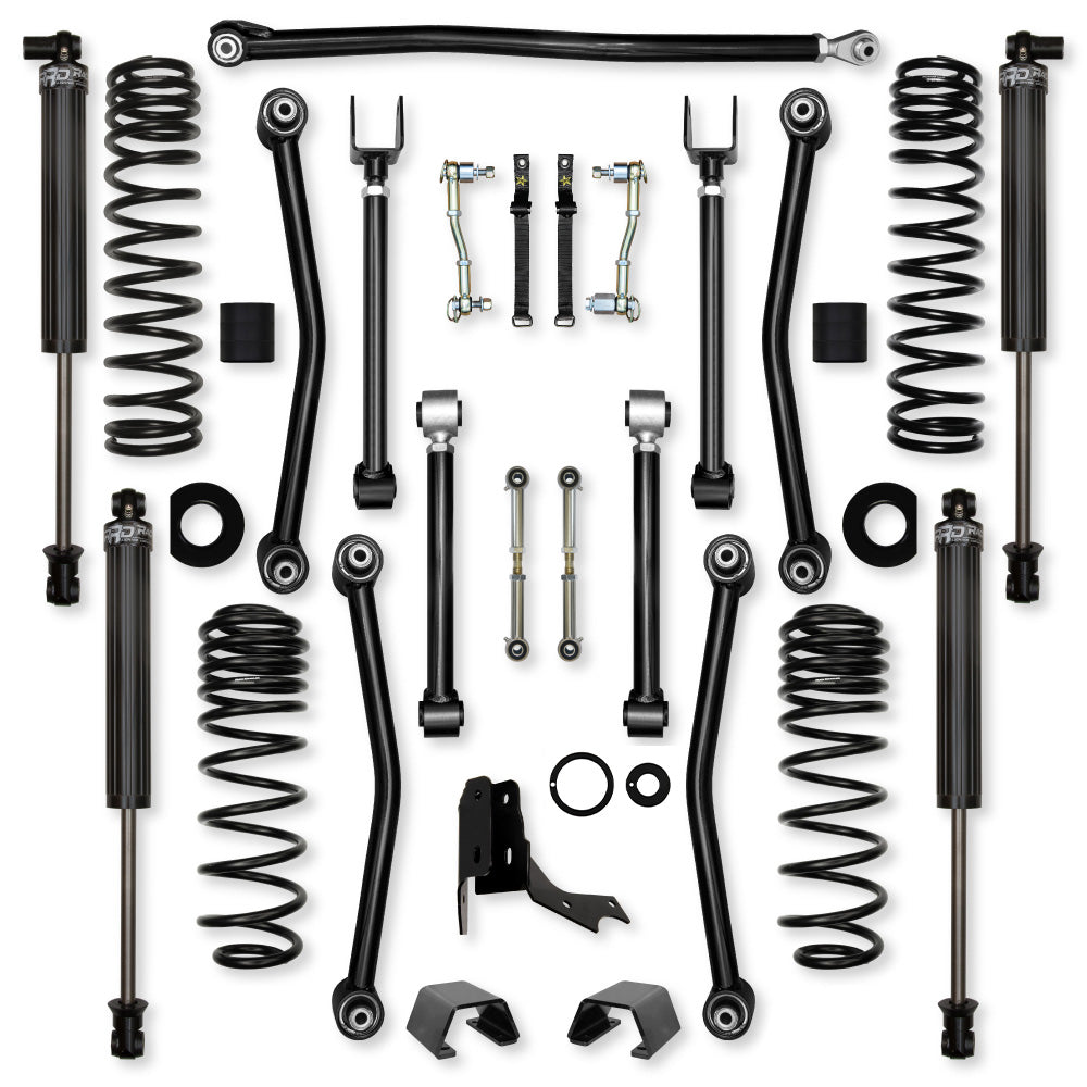 2.0 Inch Ultimate Adventure Mid-Arm Suspension System for Jeep Gladiator JT Diesel Models With IFP Shocks Rock Krawler