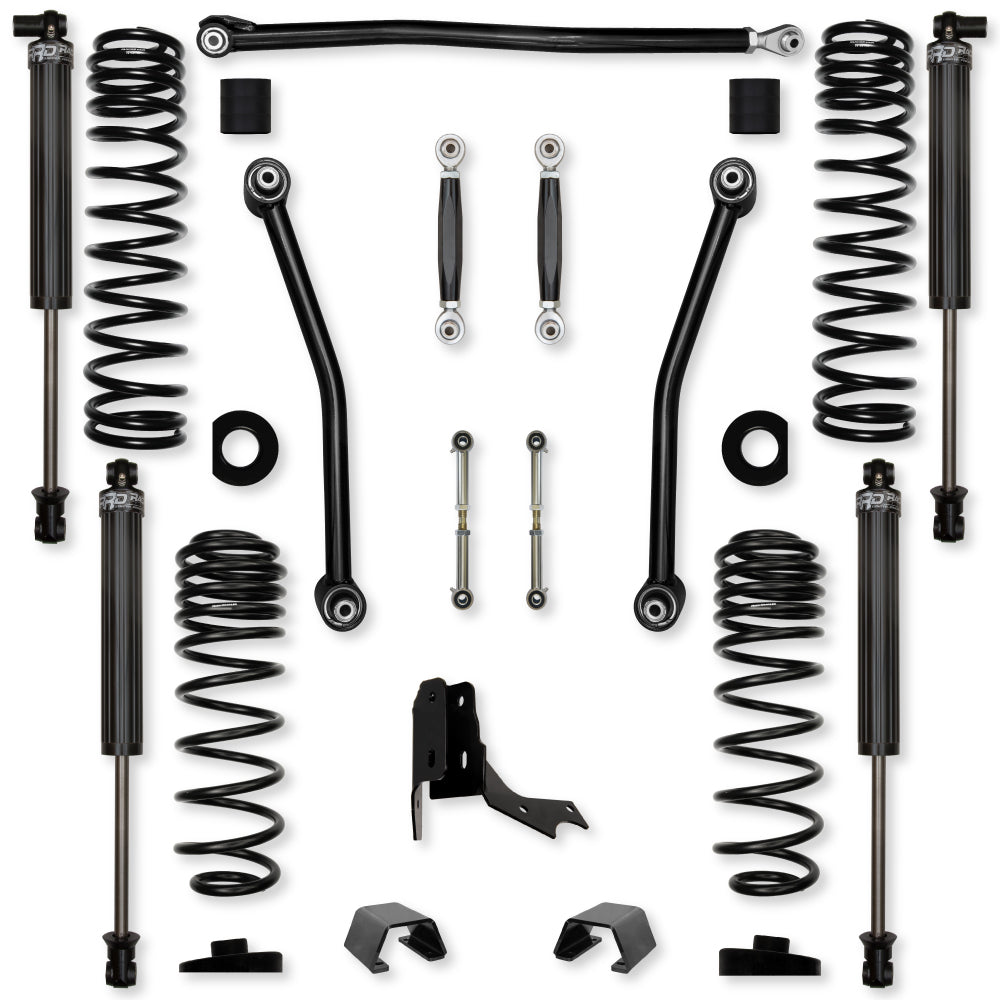 3.0 Inch Adventure No Limits Mid-Arm Suspension System for Jeep Gladiator JT Gas Models With IFP Shocks Rock Krawler