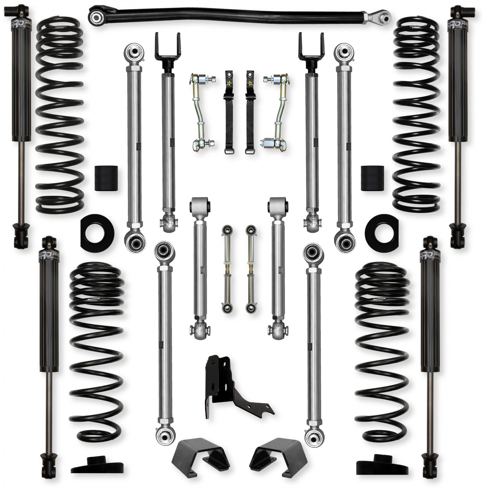 3.0 Inch X-Factor PRO Mid-Arm Suspension System for Jeep Gladiator JT Diesel Models With IFP Shocks Rock Krawler