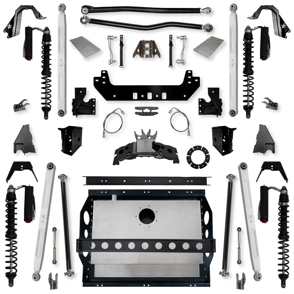 4.5 Inch Rockzilla Coilover Long-Arm Suspension for Jeep Gladiator JT Rock Krawler