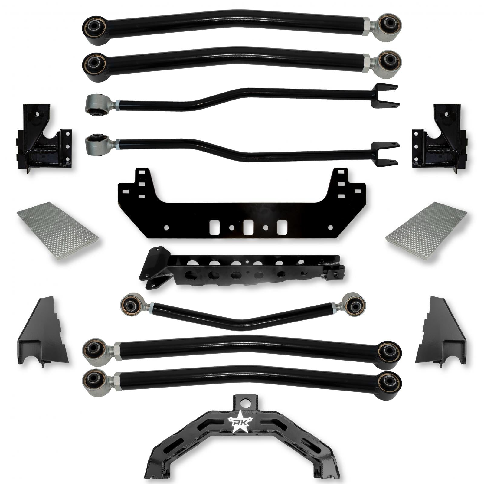Adventure-X2 Long Arm Upgrade For Jeep Gladiator JT Rock Krawler