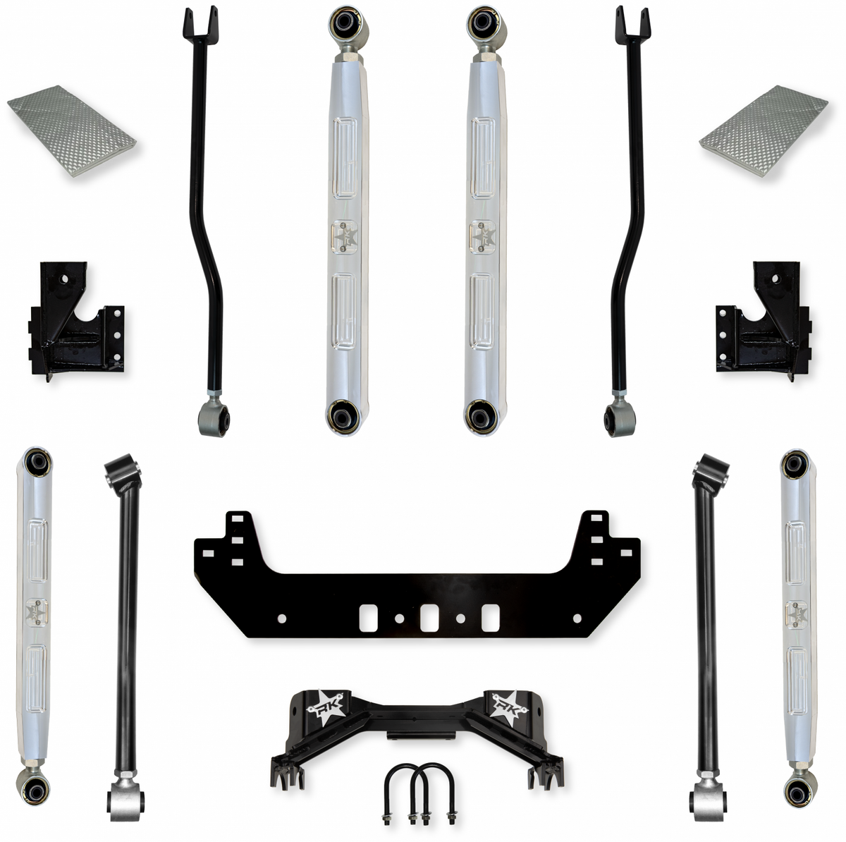 Silverback Pro Elite Hybrid Arm Upgrade System For Jeep Gladiator JT Rock Krawler